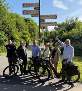 Sicher auf dem Rad ans Ziel im Kreis Paderborn dank klarer Beschilderung