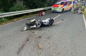 POL-HX: Motorradfahrer bei Unfall schwer verletzt