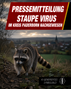 Staupevirus im Kreis Paderborn nachgewiesen