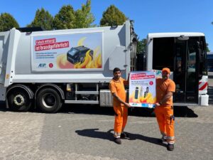 <br>ASP startet Kampagne zur sicheren Entsorgung von Akkus