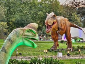 Dinos haben den Archäologiepark Höxter übernommen