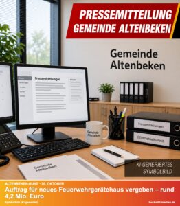 Auftrag für neues Feuerwehrgerätehaus in Buke vergeben