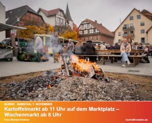 Kartoffelmarkt in Büren