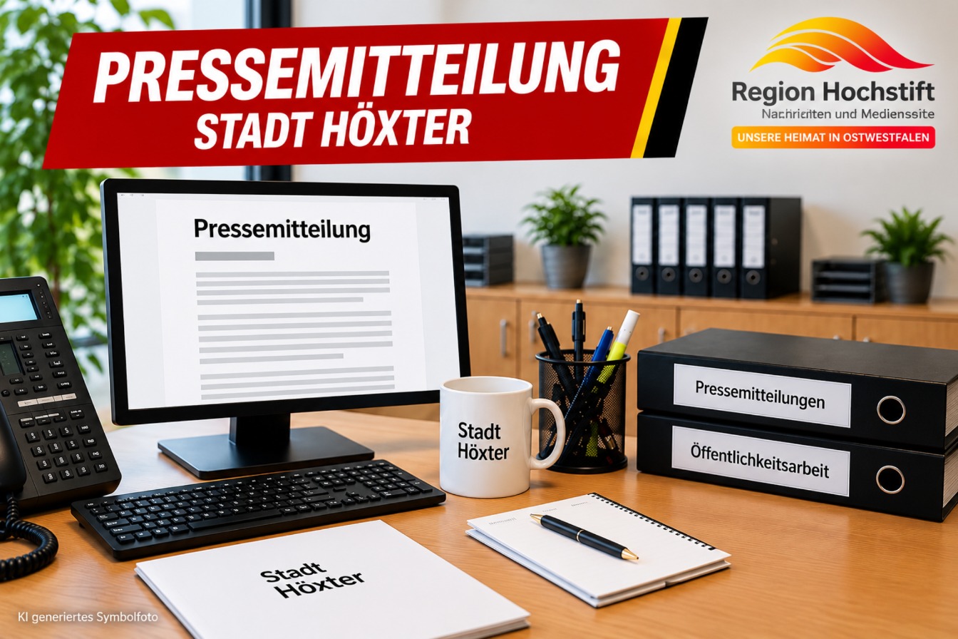 KI-generiertes Symbolfoto Pressemitteilung Stadt Höxter