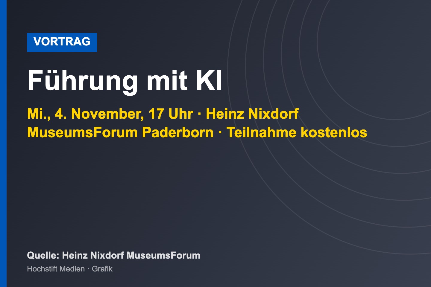 Grafik: Vortrag Führung mit KI im Heinz Nixdorf MuseumsForum