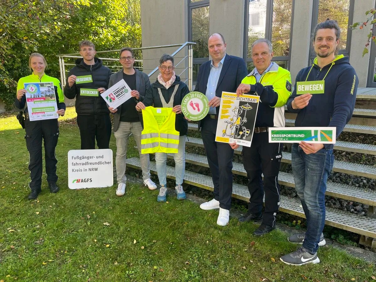 Kreis Höxter startet erneut bei bundesweitem Wettbewerb „Stadt, Land zu Fuß!“