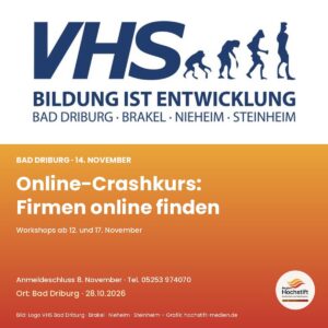 Online-Crashkurs und Workshops: Wie kleine und mittlere Unternehmen online gefunden werden